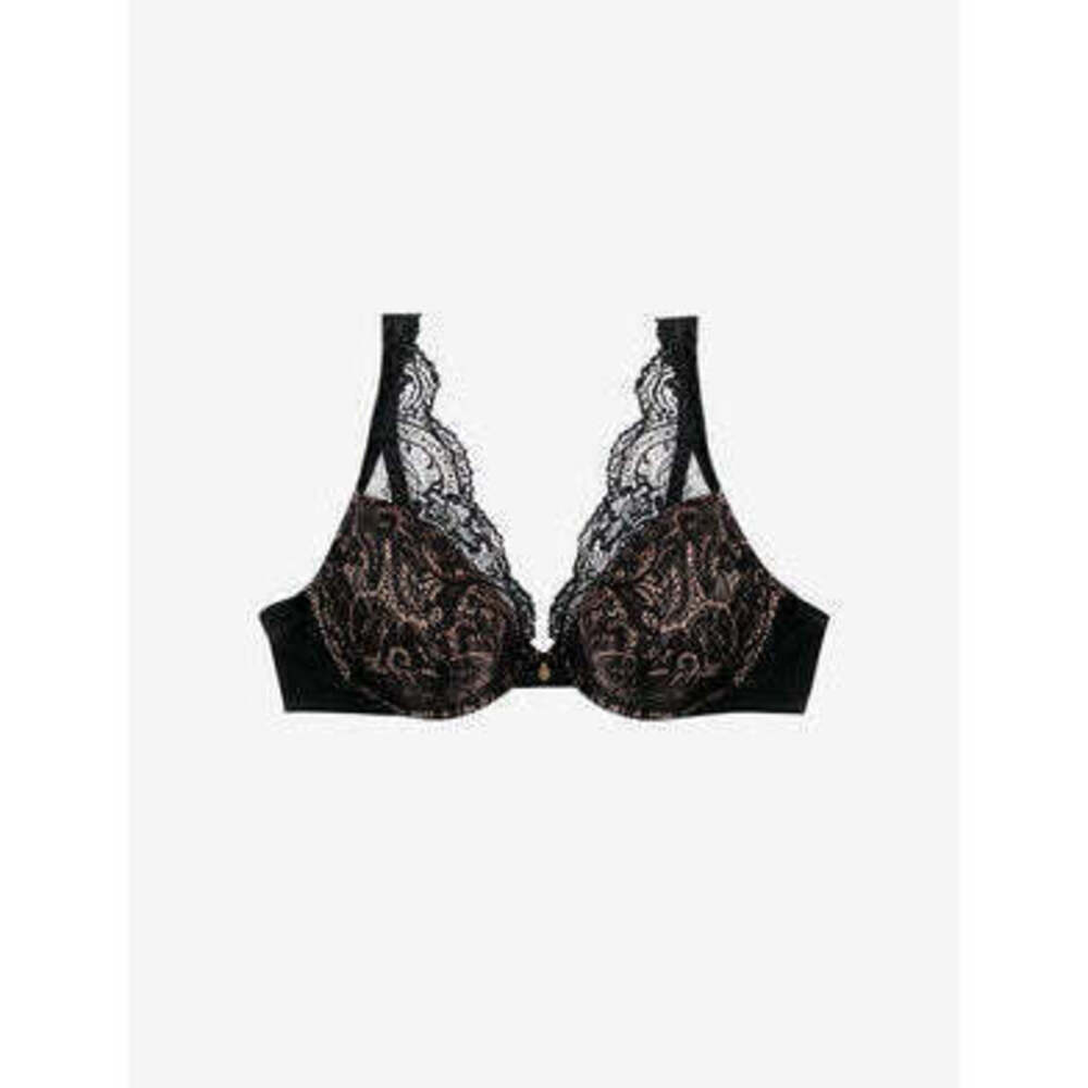 ThirdLove 24/7® Lace Contour Plunge Bra Black - Size 38C